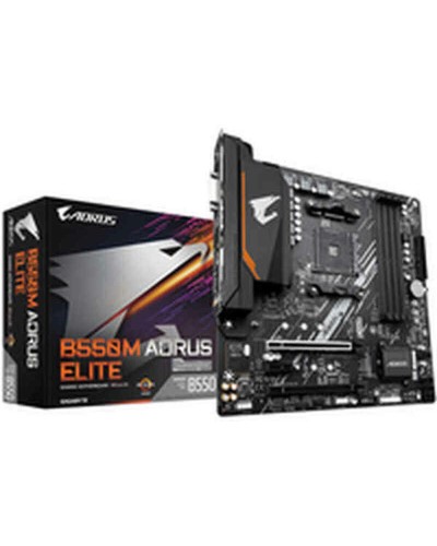 Moderkort Gigabyte B550M AORUS ELITE mATX AM4     AMD AM4 AMD AMD B550  