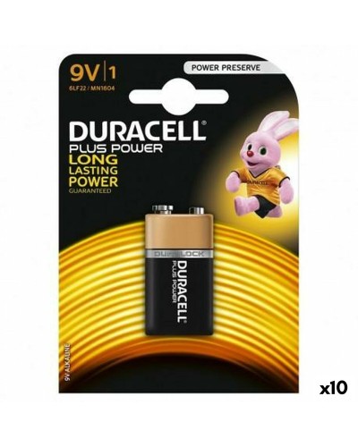 Alkaliskt batteri DURACELL 9 V 6LR61 (10 antal)