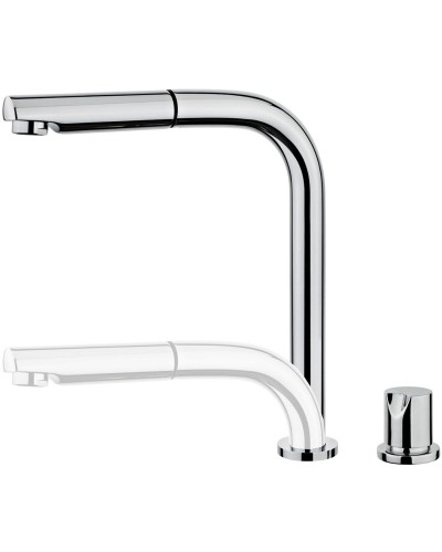 Teka AUK 983 Rubinetto Monocomando Cucina Argentato
