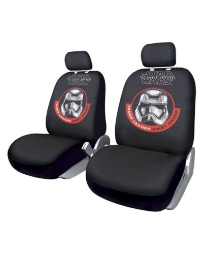 Coprisedili Auto Star Wars Stormtrooper - Universali Anteriori - Nero (2pz)
