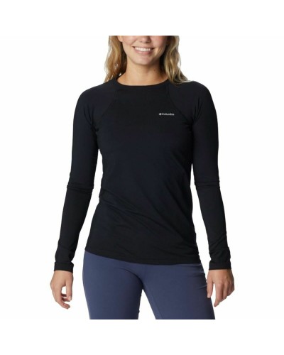 Columbia Midweight Damen: Thermoshirt Langarm - Schwarz
