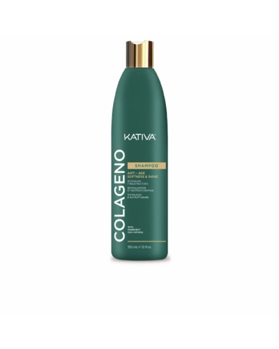 Kativa Colágeno Shampoo: Stärke & Volumen, 355ml - Gestärktes Haar
