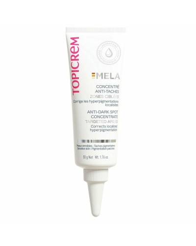 Topicrem MELA Protezione Solare Viso SPF50+ - Antimacchie, Idratazione - 50g

