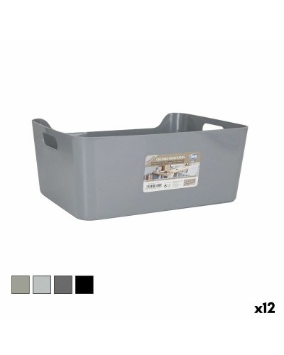 Multipurpose Basket with Handles Dem: Practical Organization and Style (33 x 24 x 14.5 cm)
