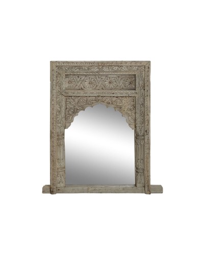 Miroir Mural ESPRIT Naturel 60x85cm, Cadre en Bois
