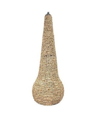 Plafondlamp Home ESPRIT Natuurlijk Hout Metaal 50 W 36,5 x 36,5 x 174,5 cm