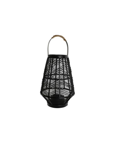 ESPRIT Candle Holder Black Metal 27.5 x 27.5 x 40 cm for an Elegant Atmosphere
