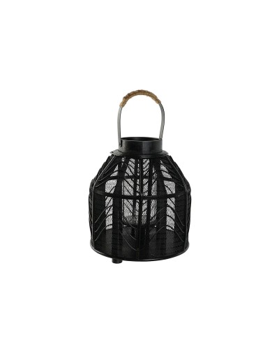 ESPRIT Kerzenhalter Schwarz Metall, 26,5 x 26,5 x 28 cm
