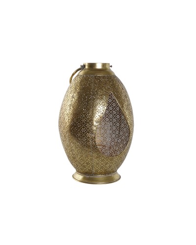 Porte-bougie ESPRIT Doré Métal et Cristal, 24 x 24 x 38,5 cm
