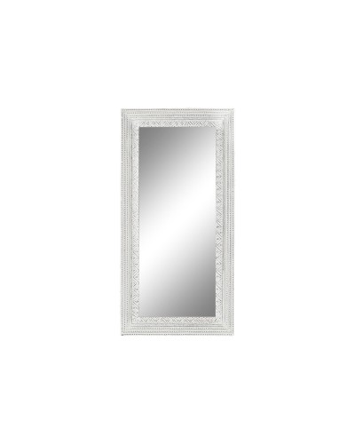 Wandspiegel Home ESPRIT Wit Indiaas Decapé 87 x 4 x 175 cm
