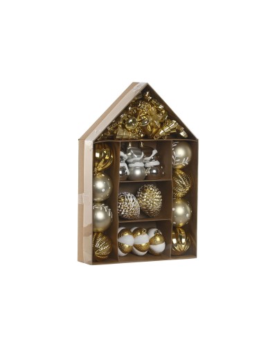 Bolas de Navidad ESPRIT Doradas de PVC 24 x 6 x 35 cm

