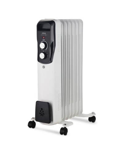 UFESA ANTARES Heizkörper 1500W Weiß mit Rädern für effiziente Innenraumheizung
