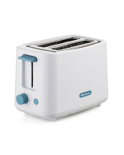 Ariete Tostadora Vintage 157/14, 2 rebanadas, 6 niveles de tostado, Rojo
