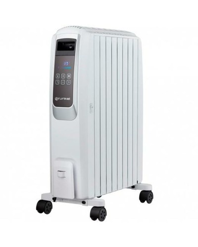 Olieradiator (8 kamers) Grunkel RAC-8 Piros Digitaal Wit Grijs 2000 W