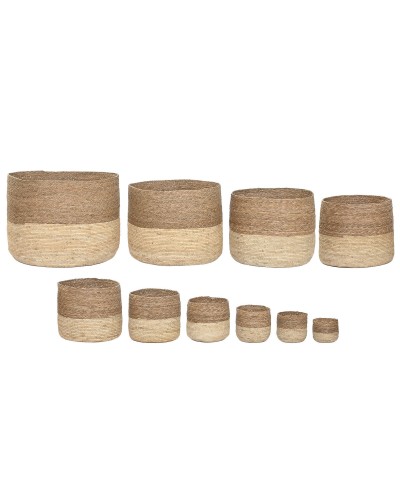 Vaso Home ESPRIT Bicolore Fibra Città