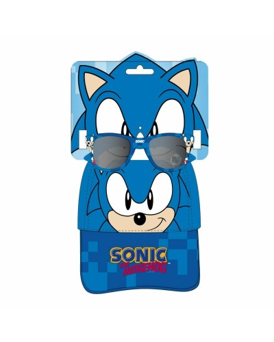 Ensemble casquette et lunettes de soleil Sonic 2 Pièces (53 cm)