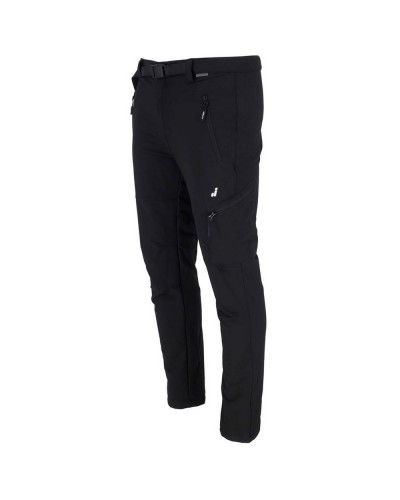 Joluvi Pantalon de Sport Eiger Noir Homme - Long, Respirant
