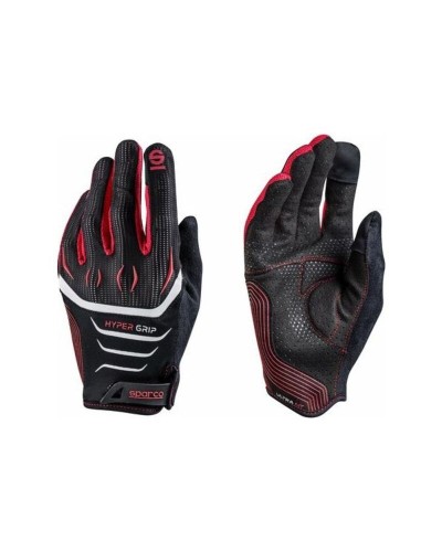 Sparco Hypergrip: Atmungsaktive und griffige Sim Racing Handschuhe, Schwarz
