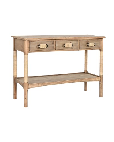 Console Home ESPRIT Lichtbruin Touw Spar 110 x 40 x 79,5 cm