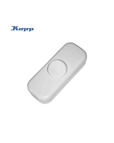 Schakelaar met 2 polen Kopp 193601008 Wit 8,1 x 3,3 x 2,1 cm