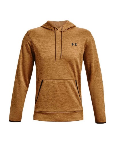 Herenhoodie Under Armour Fleece Twist Bruin