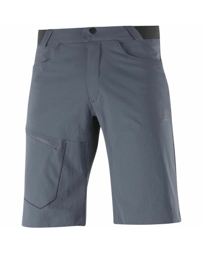 Salomon Wayfarer Short de Sport Montagne Gris - Respirant et Léger
