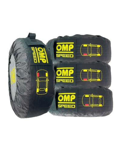 OMP Speed Reifenwärmer 32cm - 4er Set - Rennwagen
