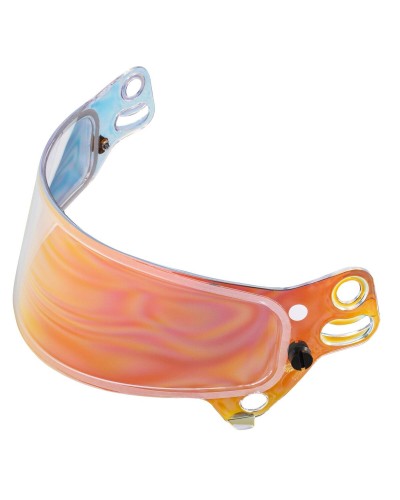 Bell Visière Casque KC7-CMR Rouge 2mm Transparent - Racing Kart
