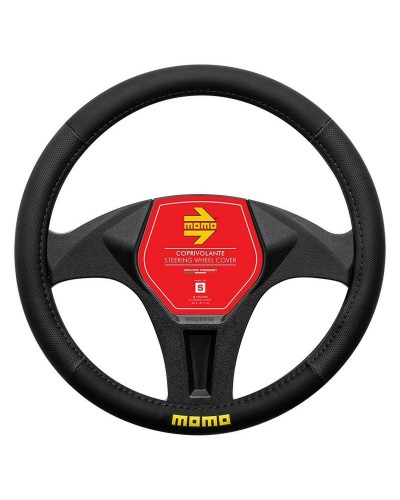 Momo Steering Wheel Cover Black/Silver - Secure & Comfortable Grip

