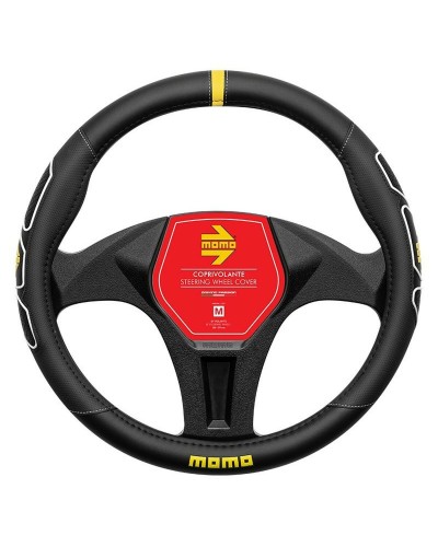 Ohjauspyörän suojus Momo MOMLSWC0PROBW Ø 38-39 cm