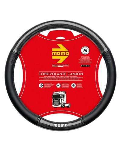 MOMO Couvre Volant Noir Taille L 44-46 cm - Confort et Style
