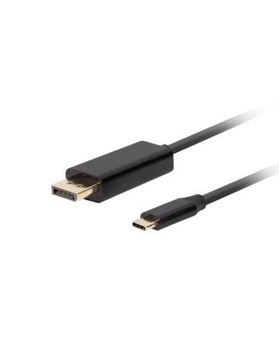 USB C till DisplayPort Adapter Lanberg CA-CMDP-10CU-0030-BK 3 m Svart