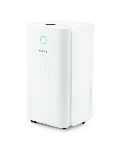 Déshumidificateur Flama 1321FL de 2 litres pour pièces jusqu'à 20 m².
