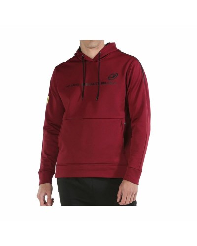 Bullpadel Sudadera Mujer Lipis Rojo Oscuro - Capucha, Deportes y Tiempo Libre
