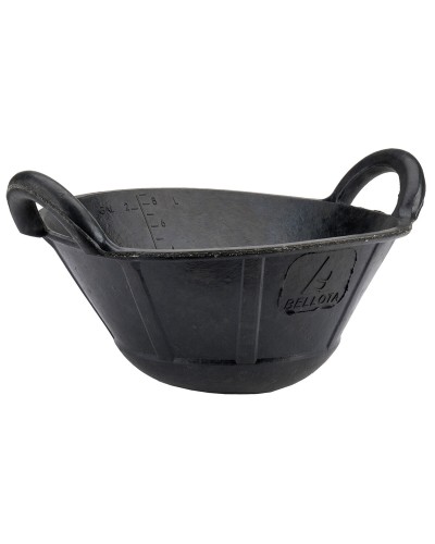 Seau Industriel Bellota 9L avec Poignée - Caoutchouc Résistant
