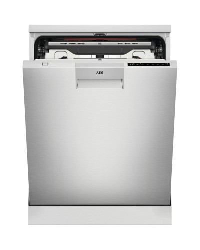 AEG FFB83816PM Dishwasher Steel 60cm - MaxiFlex, AirDry

