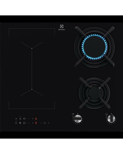 Electrolux KDI641723K: 60cm Mixed Hob - Induction and Gas Cooktop for Kitchen
