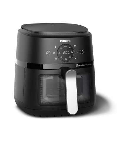 Philips Airfryer NA221/00: 4.2L Air Fryer, 1500W - Black/Silver
