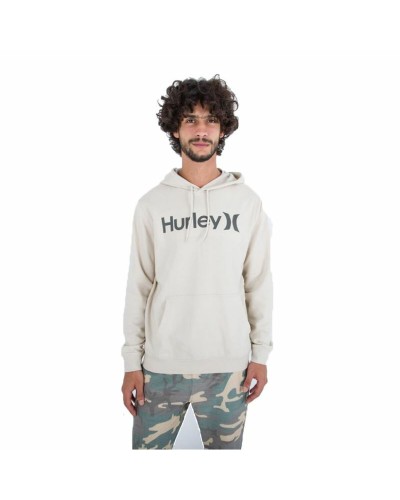 Hurley Sweat à Capuche Homme One Only Blanc - Décontracté & Sport

