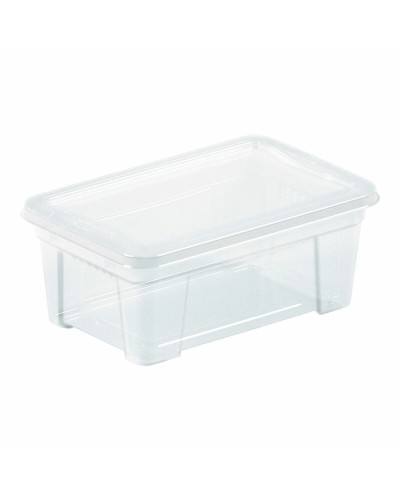 Scatola Portaoggetti Mondex Space Box 5,7 L: Trasparente, 35,5 x 21 x 12,5 cm