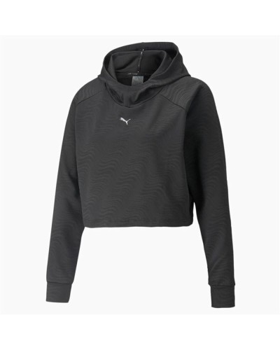 Tröja med huva Dam Puma Flawless Pullover W Svart
