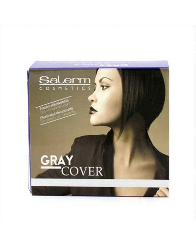 Ampuller som täcker grått hår Salerm GRAY COVER 5 ml