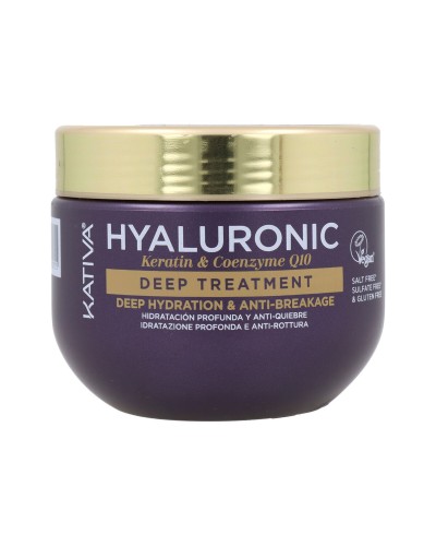 Kativa Hyaluronic: Feuchtigkeitsshampoo & Conditioner 300ml - Trockenes Haar

