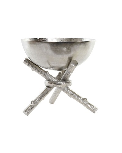 ESPRIT Modern Silver Aluminum Centerpiece, 30x30x28cm
