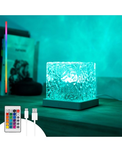 Proyector LED Recargable Boralamp de Aurore Boreales: Ilumina Tu Noche con Magia.
