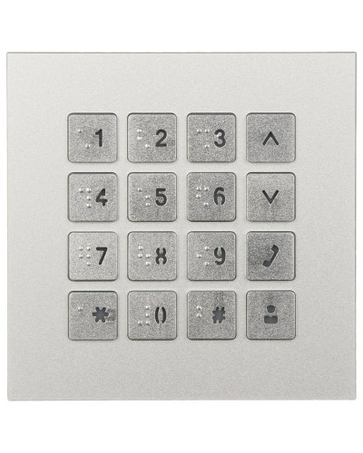 Dahua VTO4202F-MK Citofono Videocitofono Argento Metallo