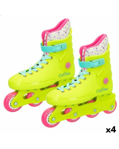 Inline Skates Colorbaby Geel 36-37 (4 Stuks)