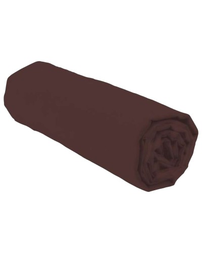 Lenzuolo con angoli Lovely Home Marrone, 180 x 200 + 35 cm