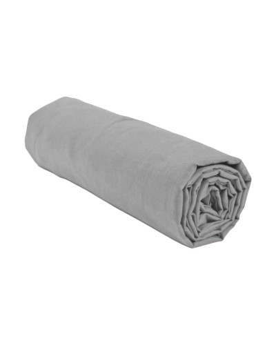 Fitted Sheet HOME LINGE PASSION Light Grey 140 x 190 cm + 30 cm Fabric

