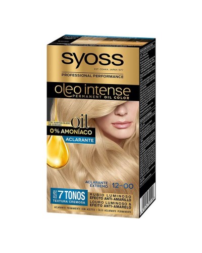 Haarkleur Zonder Ammoniak Syoss Olio Intense Nº 12